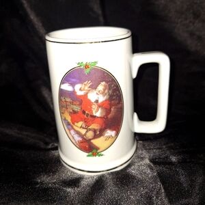Coca-Cola Collector Edition Christmas Mug~1996 Season's Greetings Tankard